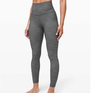 Lululemon Align High Rise Leggings 28" Nulu Gray Size 6